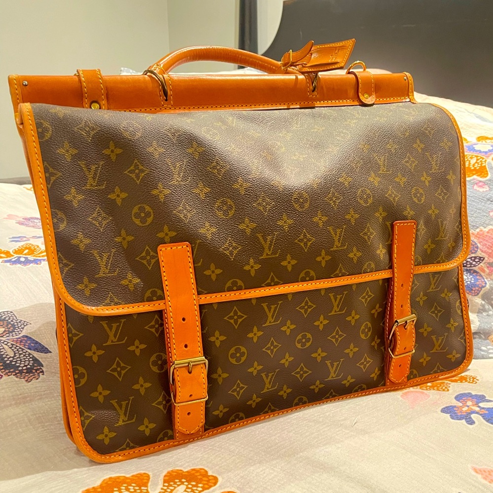 LOUIS VUITTON 1988 VINTAGE Sac Kleber Travel bag Monogram